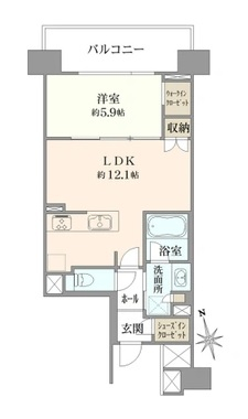 バウス西大島